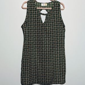 Paisley and Ivy Green Sleeveless Dress Size Large